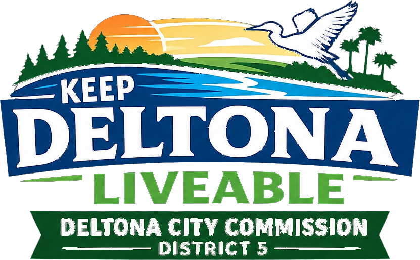Keep Deltona Liveable — Bellingham for Deltona City Commission District 5 logo